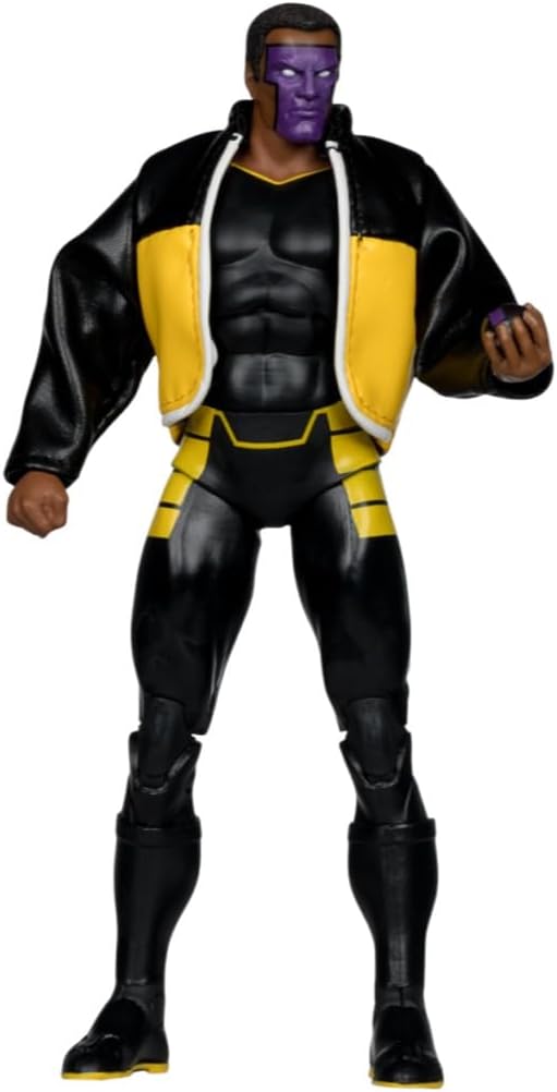 DC McFarlane Collector Edition Wave 11 Mr. Terrific JSOA #38 Red Platinum Edition 7-Inch Scale Action Figure