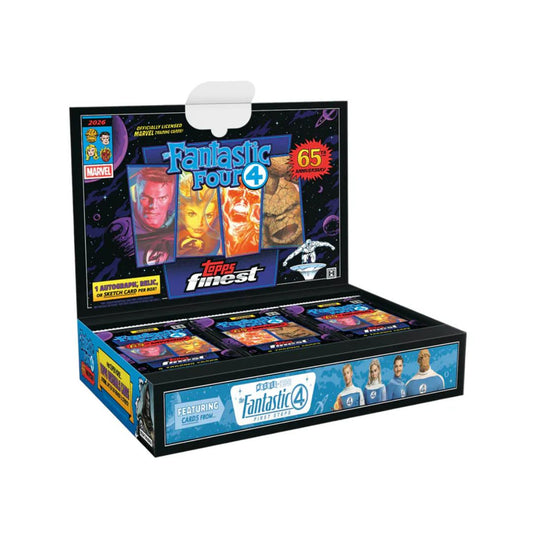 2026 Topps Marvel Finest The Fantastic Four 65th Anniversary Hobby Box