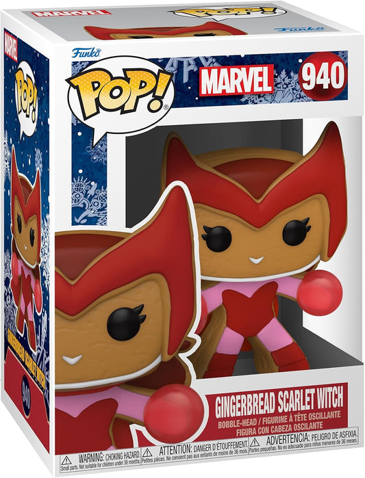 Marvel Holiday Ginger Bread Scarlet Witch Funko Pop! #940