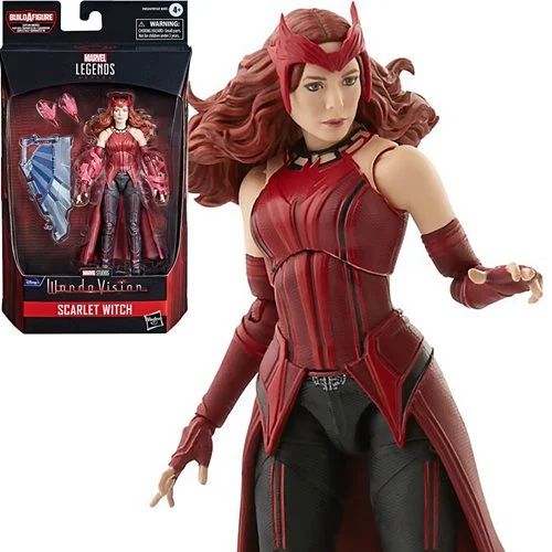 Avengers 2021 Marvel Legends 6-Inch Scarlet Witch Action Figure (Captain America Flight Gear BAF)