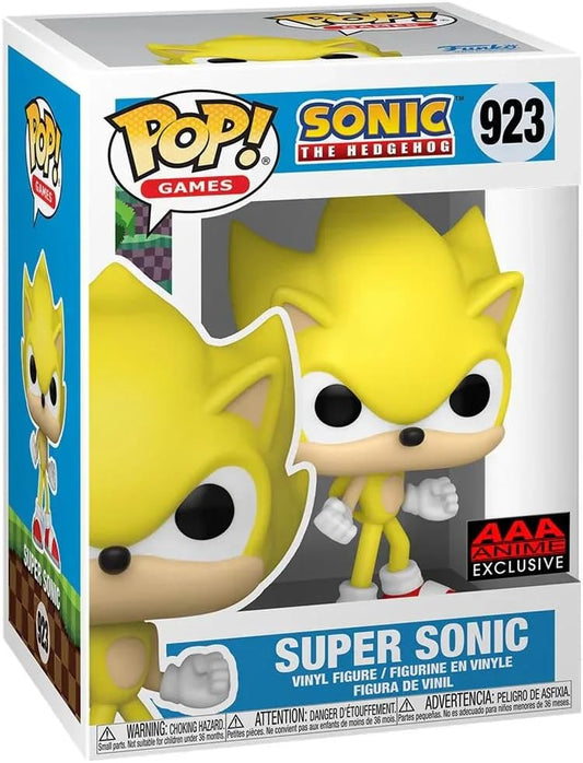 Sonice the Hedgehog Super Sonic Funko Pop! #923