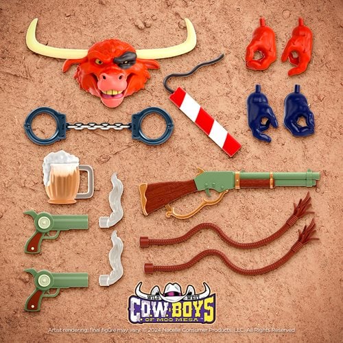 Wild West C.O.W.-Boys of Moo Mesa Sheriff Terrorbull 7-Inch Scale Action Figure