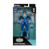 DC Direct Wave 5 Nightwing Teen Titans 7-Inch Scale Action Figure with McFarlane Toys Digital Collectible