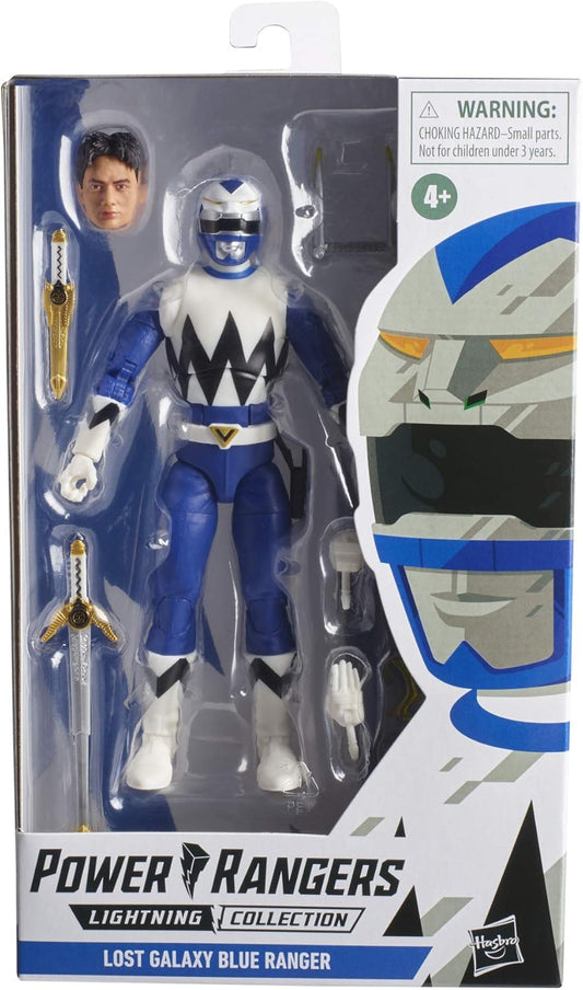 Power Rangers Lightning Collection Lost Galaxy Blue Ranger 6-Inch Action Figure