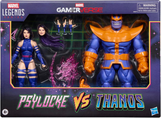Marvel Legends Gamerverse Thanos and Psylocke Two-Pack EXCLUSIVE