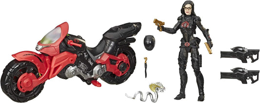 G.I. Joe 6" Classified Series Baroness with C.O.I.L. Motorcycle