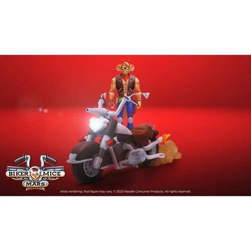 Biker Mice From Mars Throttle's Martian Monster Bike 7-Inch Scale Vehicle