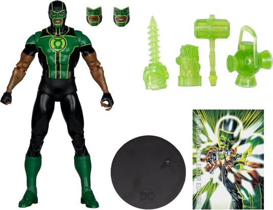 DC McFarlane Collector Edition Wave 8 Green Lantern Simon Baz 7-Inch Scale Action Figure #26