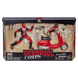 Marvel Legends Ultimate Deadpool Corps 6-Inch Action Figures with Scooter