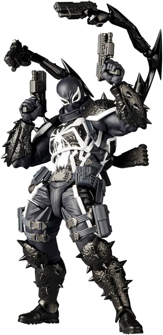 Marvel Amazing Yamaguchi Revoltech NR061 Agent Venom Action Figure (Reissue)