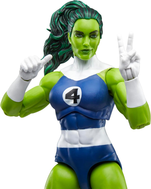 Fantastic Four Retro Marvel Legends She-Hulk 6-Inch Action Figure