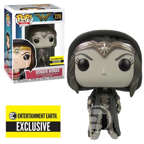Wonder Woman Movie Cloak Sepia Pop! Vinyl Figure #229 - Entertainment Earth Exclusive