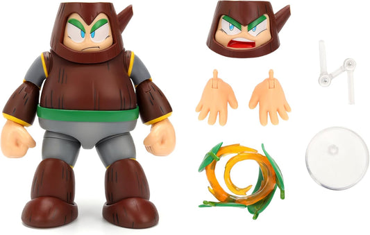 Jada Mega Man Wood Man Deluxe 1:12 Scale Action Figure