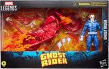 Ghost Rider Marvel Legends Series Johnny Blaze 6-Inch Action Figure with Motorcycle