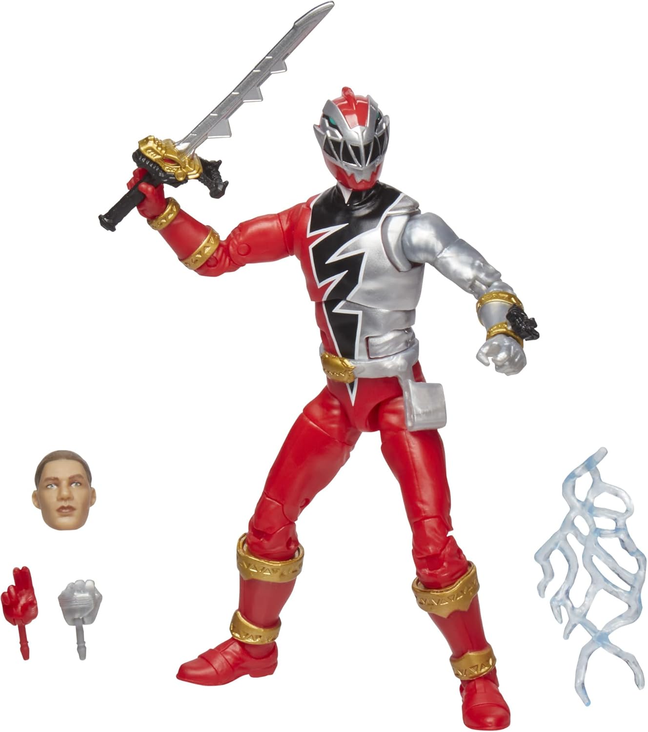 Power Rangers Lightning Collection Dino Fury Red Ranger 6-inch Action ...