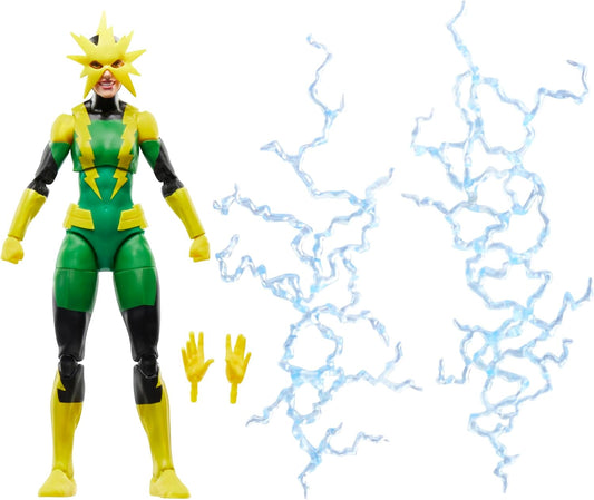 Spider-Man Retro Marvel Legends Electro (Francine Frye) 6-Inch Action Figure