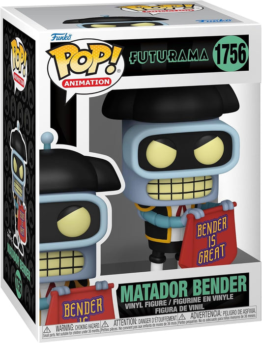 Futurama Matador Bender Funko Pop!  #1756