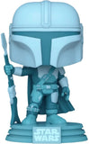 Star Wars The Mandalorian Hologram Glow-in-the-Dark Funko Pop! #345 - Entertainment Earth Exclusive