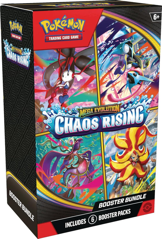 Pokémon TCG: Mega Evolution—Chaos Rising Elite Booster Bundle