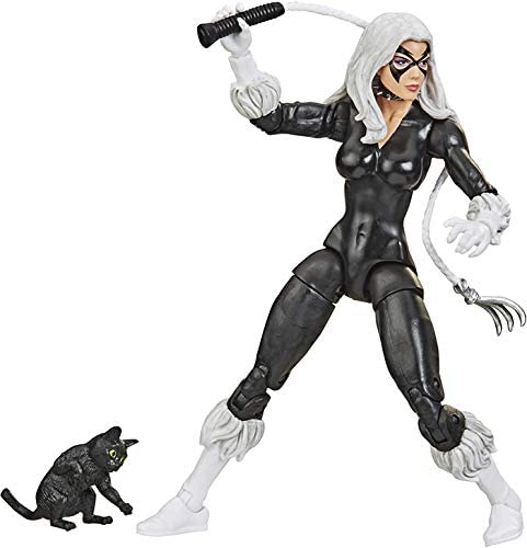 Spider-Man Retro Marvel Legends Black Cat 6-Inch Action Figure - Exclusive