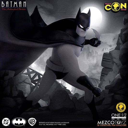 Mezco One:12 Batman: The Animated Series - Noir Edition