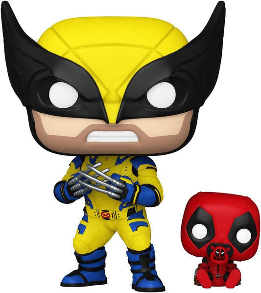 Deadpool & Wolverine Wolverine with Baby Deadpool Funko Pop! #1403