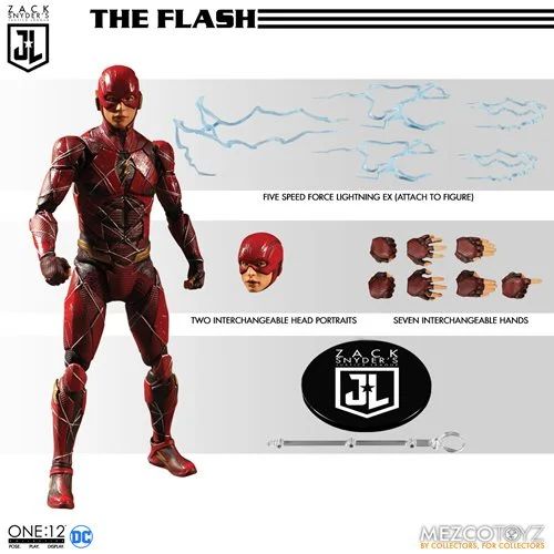 DC Zack Snyder Justice League Deluxe One:12 Collective Steel Boxed Set