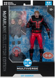 DC McFarlane Collector Edition Wave 11 Guy Gardner Red Lantern #37 Red Platinum Edition 7-Inch Scale Action Figure