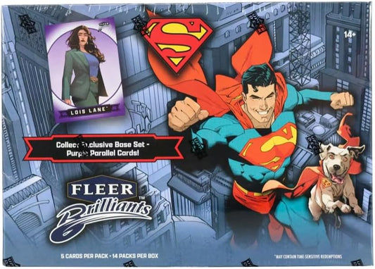 2025 Upper Deck Fleer Brilliants Superman Mega Box