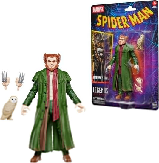 Spider-Man Marvel Legends Retro Cardback Owl 6-Inch Action Figure