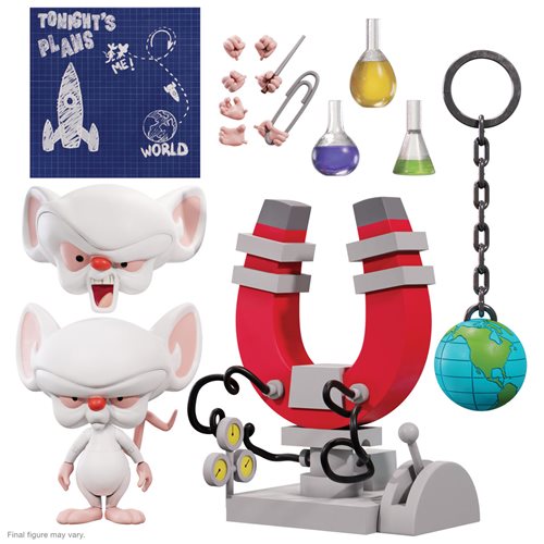 Animaniacs Ultimates The Brain 7-Inch Scale Action Figure