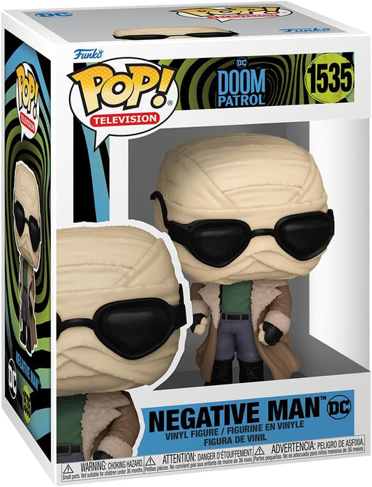 Doom Patrol DC Larry Trainor Negative Man Funko Pop! #1535