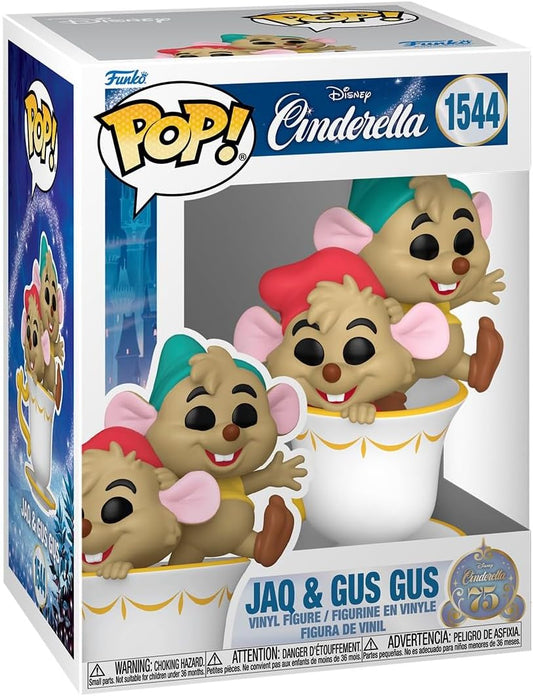 Cinderella 75th Anniversary Jaq and Gus Gus Funko Pop! #1544