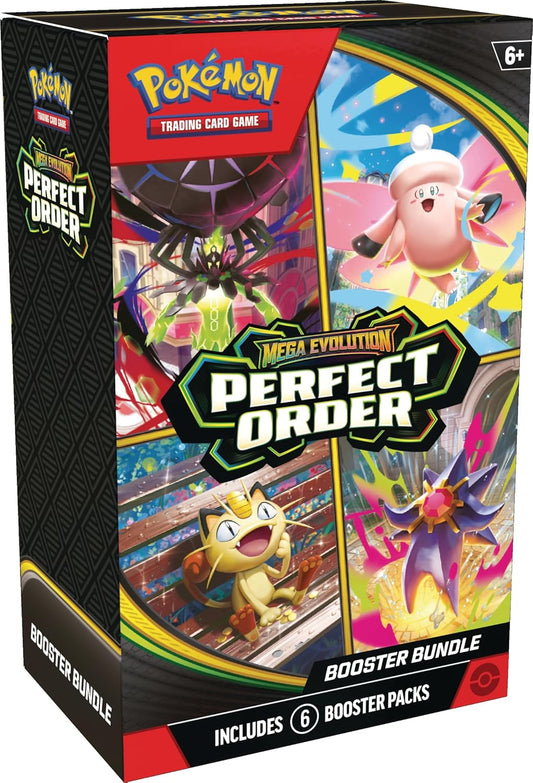 Pokemon TCG: Mega Evolution—Perfect Order Booster Bundle