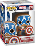 Holiday Ginger Bread Captain America Funko Pop! #933
