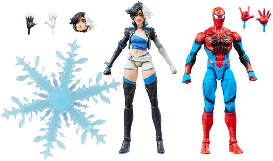 Marvel Legends Series Marvel Rivals Spider-Man and Luna Snow 6-Inch Action Figures