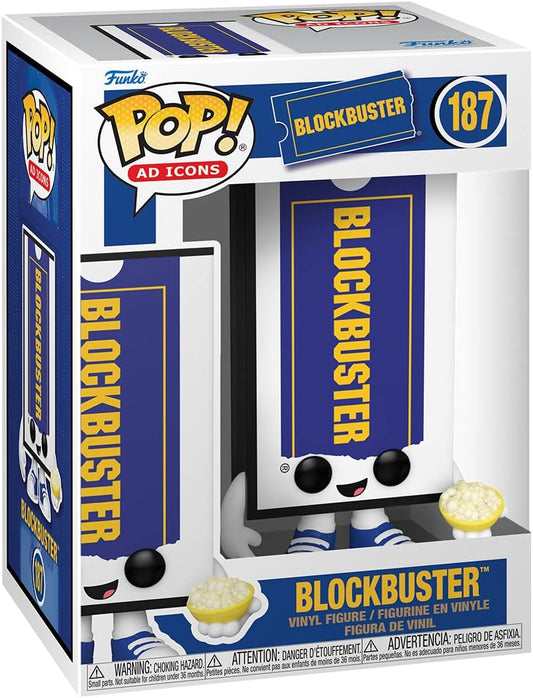 Ad Icons Blockbuster Blockbuster Movie Case Funko Pop! #187