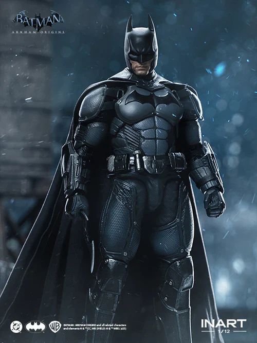Batman: Arkham Origins InArt Batman 1/12 Scale Action Figure