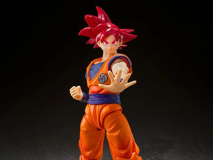 Dragon Ball Super S.H.Figuarts Super Saiyan God Goku (Saiyan God Insti ...