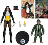 DC McFarlane Collector Edition Wave 13 #53 Zatanna with Detective Chimp DC Classic 7-Inch Scale Action Figure