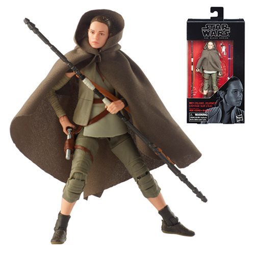 Star Wars The Black Series #58 Rey (Island Journey) 6-Inch Action Figure