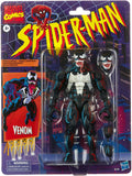 Spider-Man Retro Marvel Legends Venom 6-Inch Action Figure