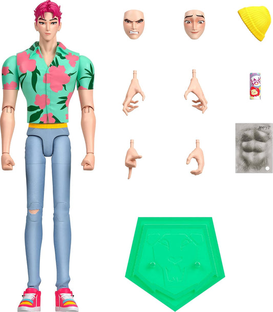KPop Demon Hunters Saja Boys Abby Soda Pop Action Figure