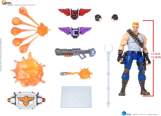 Contra: Operation Galuga Bill Rizer Exquisite Basic 1:12 Action Figure