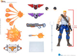 Contra: Operation Galuga Bill Rizer Exquisite Basic 1:12 Action Figure