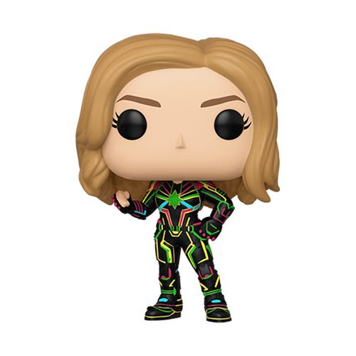 Captain Marvel Neon Suit Funko Pop! #516