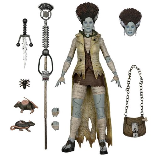 Universal Monsters x Teenage Mutant Ninja Turtles Ultimate April O'Neil as The Bride 7-Inch Scale Action Figure